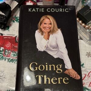 Katie Couric 'Going There' Hardcover Book